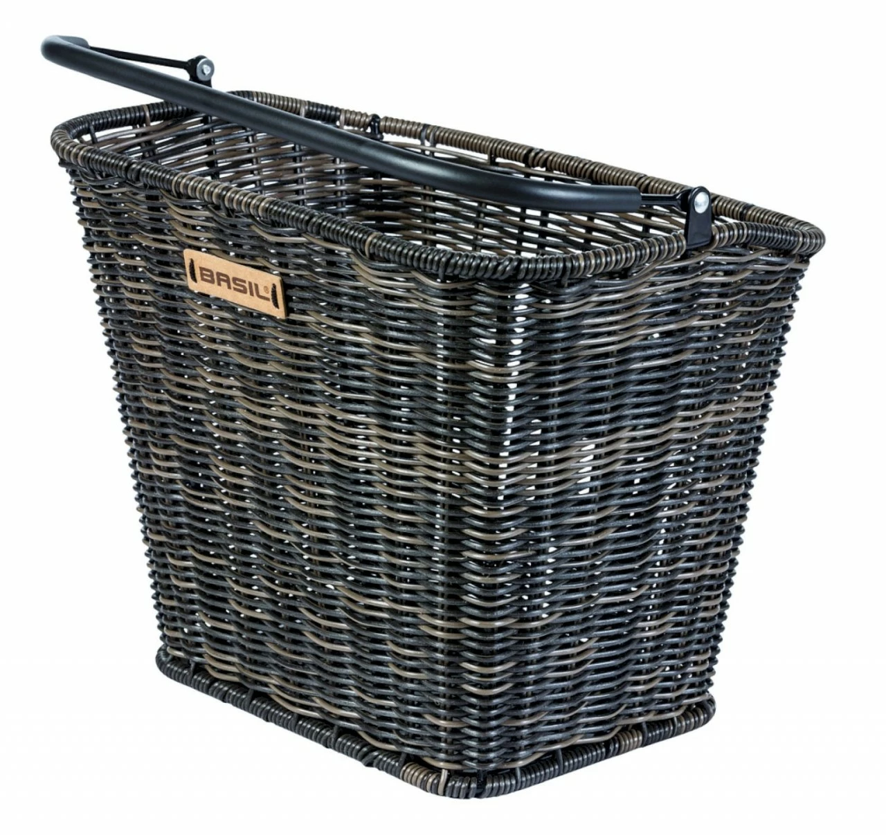 Basil VR-Korb Bremen Rattan Look BE/KF Lenkerkorb Mit Henkel 3 Basil VR-Korb Bremen Rattan Look BE/KF Lenkerkorb Mit Henkel