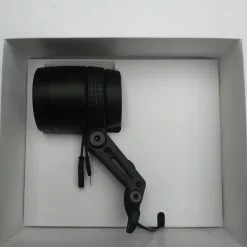 B&M Dynamo-Scheinwerfer IQ-X Schwarz Eloxiert 164RTSNDI