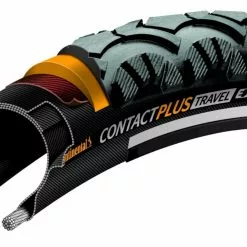 Continental Fahrradreifen Contact Plus Travel 28 Zoll 37-622 Draht Reflex
