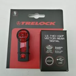Trelock LED Akkurücklicht LS 740 I-Go Vector Rear Signal