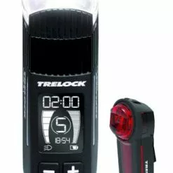 Trelock LS760/740 LED Akkuleuchten Set 100 LUX Neu