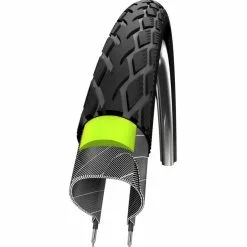 Schwalbe Fahrradreifen Marathon Green Guard HS 420 Schwarz Reflex 50-559 26 X 2.0 11100143