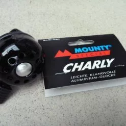 Mounty Special Glocke Charly Schwarz Fahrrad Klingel Fahrradklingel