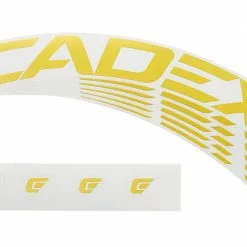 CADEX 65 Disc Felgendecals Gold, 4 Stck. Felgendekor
