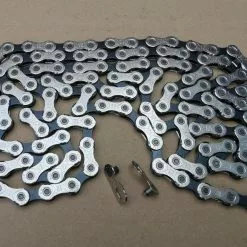 KMC Fahrrad Kette X12 12-fach 126 Glieder 1/2x11/128 Schwarz-silber Lose In Verpackung