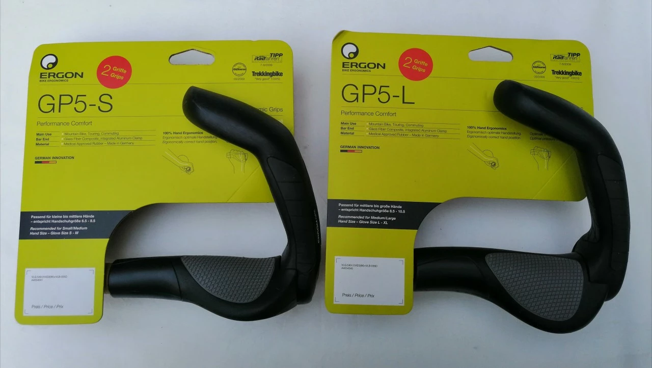 Ergon GP5 Standard (Lang/Lang) Lenker Griffe 3 Ergon GP5 Standard (Lang/Lang) Lenker Griffe