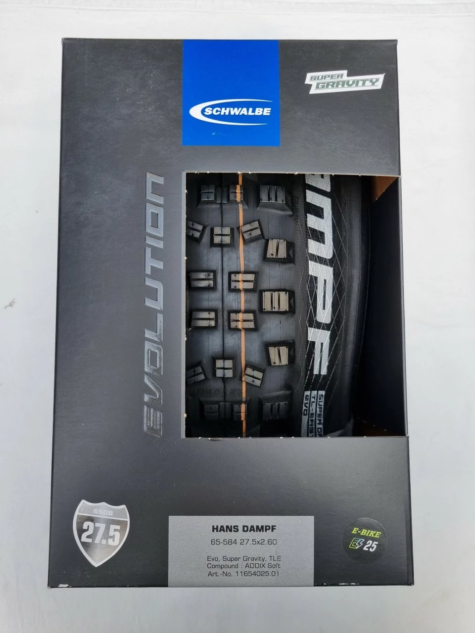 Schwalbe Fahrradreifen Hans Dampf ADDIX HS491 27,5x2,60 65-584 3 Schwalbe Fahrradreifen Hans Dampf ADDIX HS491 27,5x2,60 65-584