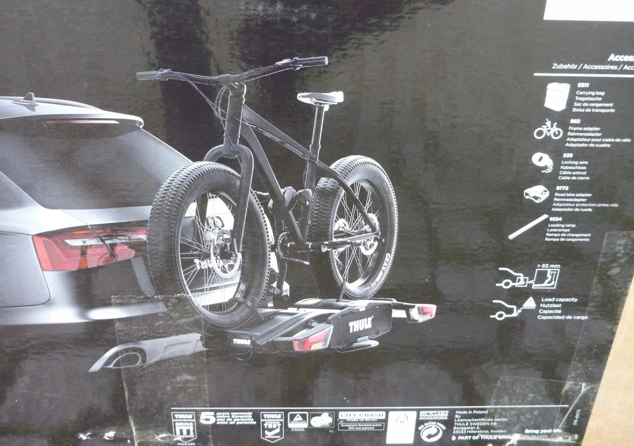 Thule Heckträger Easy Fold XT 2 933 F 2 Fahrräder 3 Thule Heckträger Easy Fold XT 2 933 F 2 Fahrräder