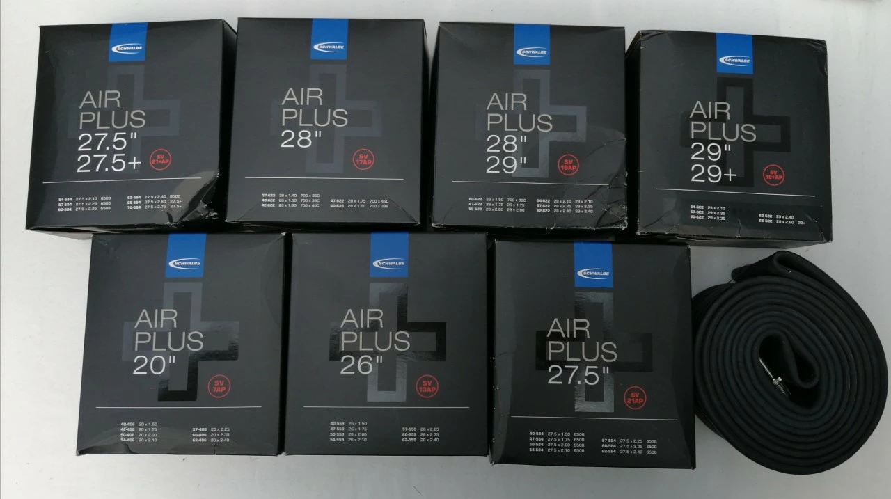 Schwalbe Fahrradschlauch SV Ventil Air Plus 3 Schwalbe Fahrradschlauch SV Ventil Air Plus