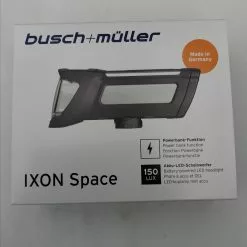 B&M Ixon Space 196L LED 150 Lux Akku-Frontscheinwerfer