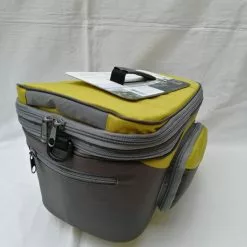 Racktime Gepäckträgertasche Talis Plus Trunk Bag Lime Green/ Stone Grau -Cannondale talis plus gelb2 1280x1280